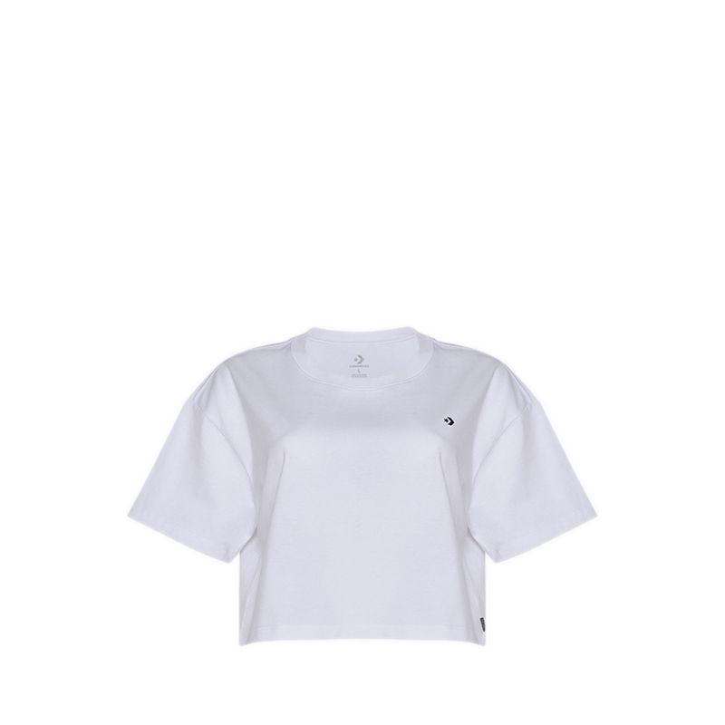 Sporty Boxy Women's T-Shirt - White