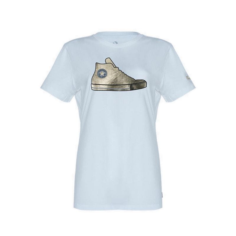 Foil Chuck Taylor Women's Tee - White