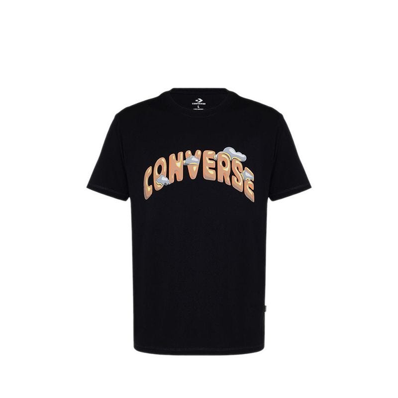 Clouds Men's T-Shirt -  Black