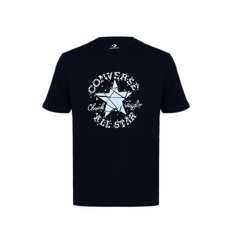 Broken Glass Men's Tee -  Black