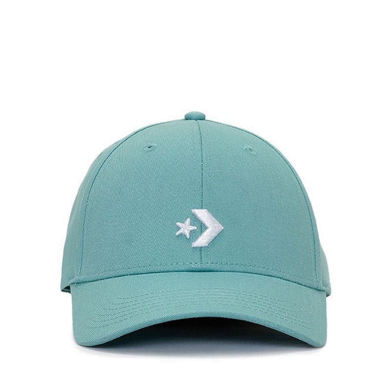 Adjustable Cotton Twill Unisex Cap - Aqua