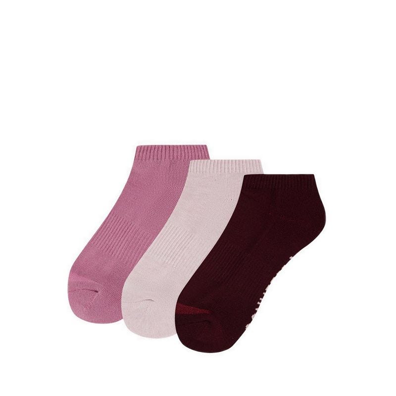 3 Packs Foundational Women's Low Socks - Cliffside Rose