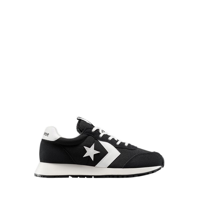 Omega Trainer Boy's Sneakers - Black/Vintage White/Egret