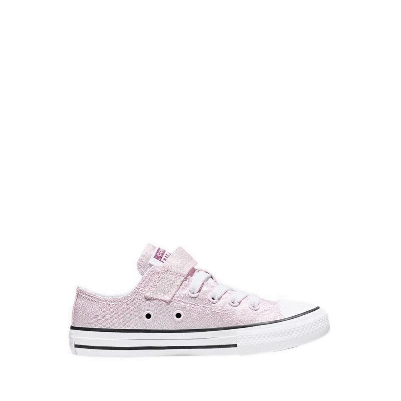 CTAS Easy-On Shine Girl's Sneakers - New Found Bloom/White/Black