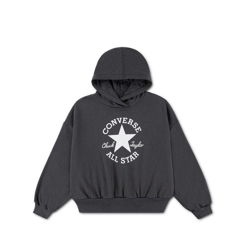 Chuck Girl's Hoodie - Black