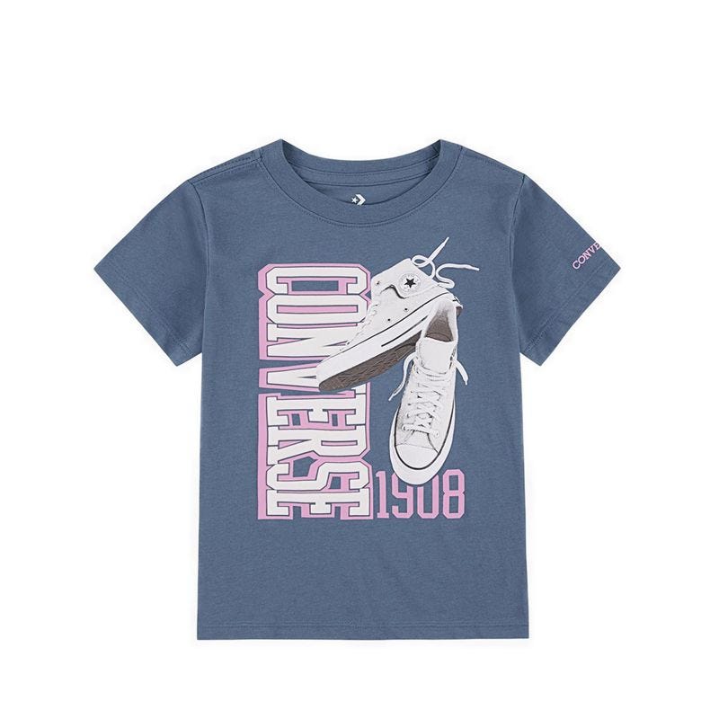 Chuck Girl's T-Shirt - Dark Blue