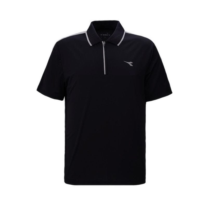 Pure Men's Polo Shirt Technical - Black