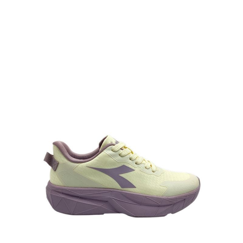 Pakis Women's Running Shoes - Beige/Purple