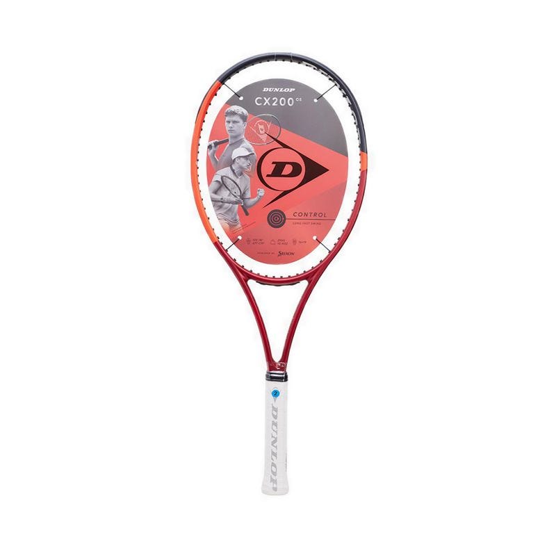 Dunlop CX 200 OS Unstrung G2 Tennis Racket - Red / Black