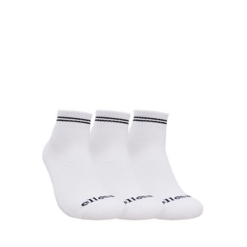 Men 3P Ankle Socks - White