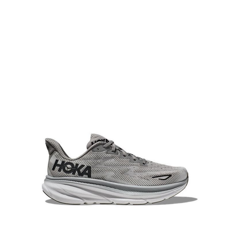 Clifton 9 Men's Running Shoes - Harbor Mist / Black