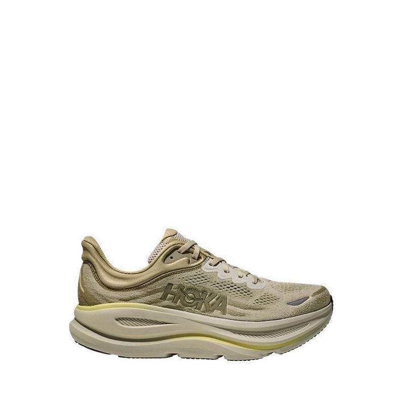 Bondi 9 Men's Running - Grassland / Oyster Mushroom