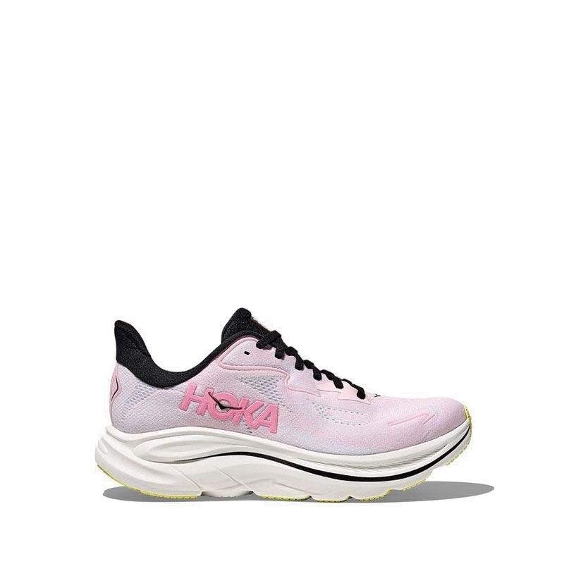 Clifton 10 Wide Women's Running - Carnation / Starlight Glow