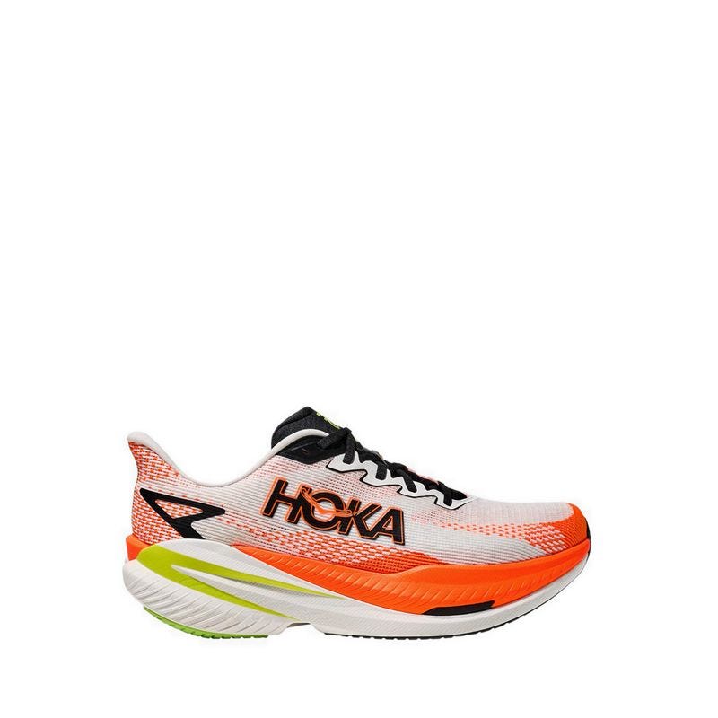 Mach X 3 Men's Running - White/Neon Tangerine