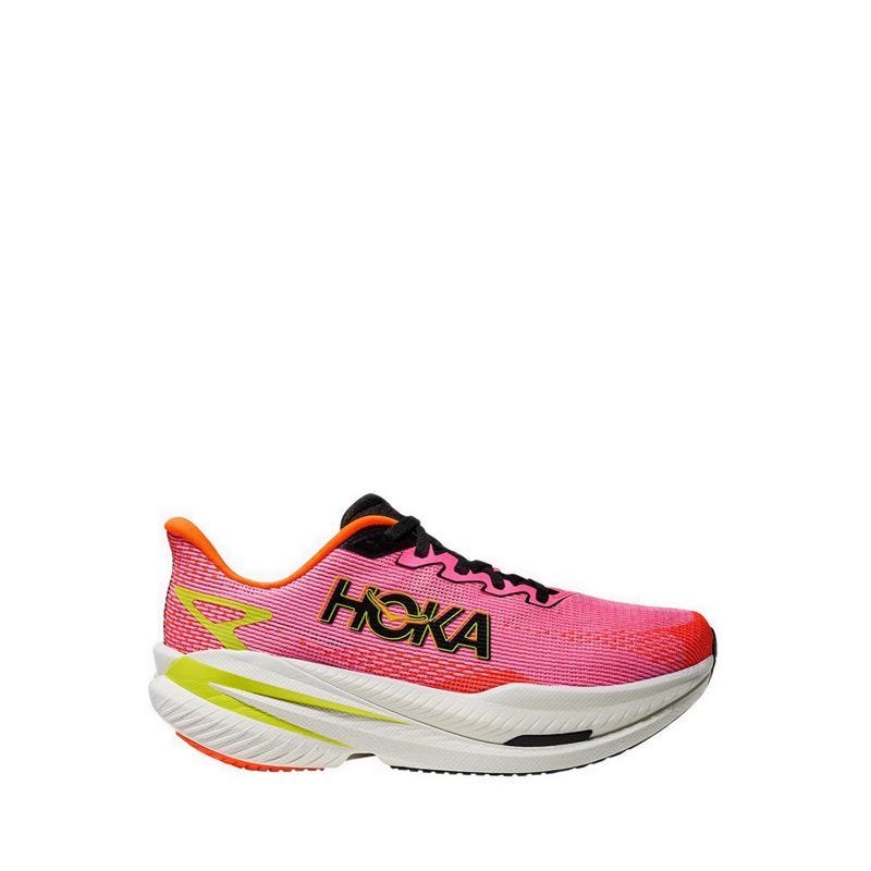 Mach X 3 Wide Women's Running - Neon Rose/Neon Tangerine