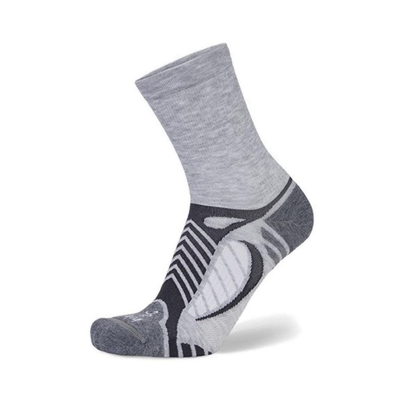 Balega Ultra Light Crew Grey / White - Medium