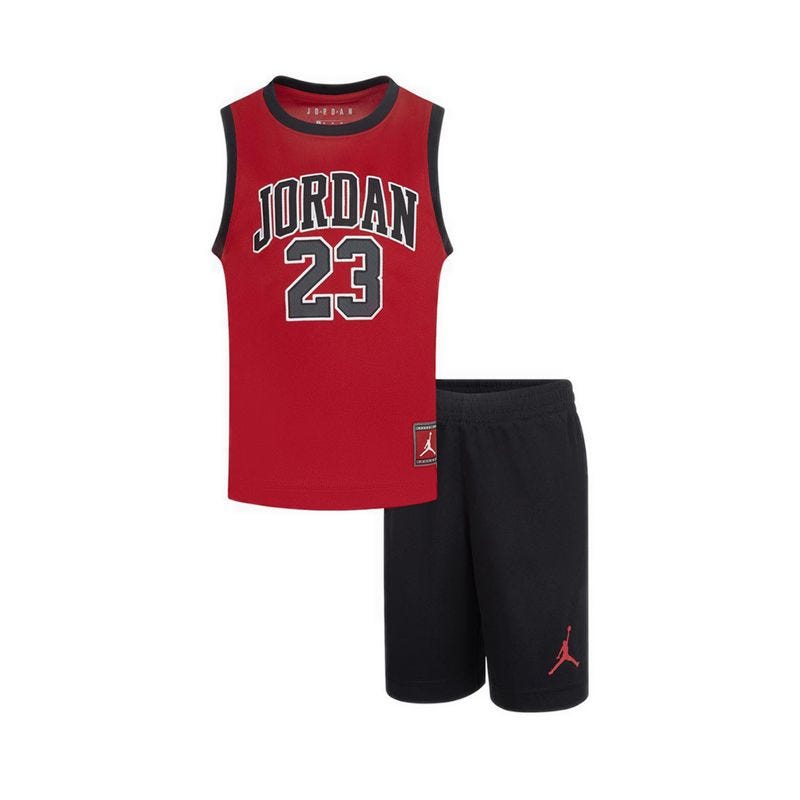 Jersey Boy's Set Apparel - Black