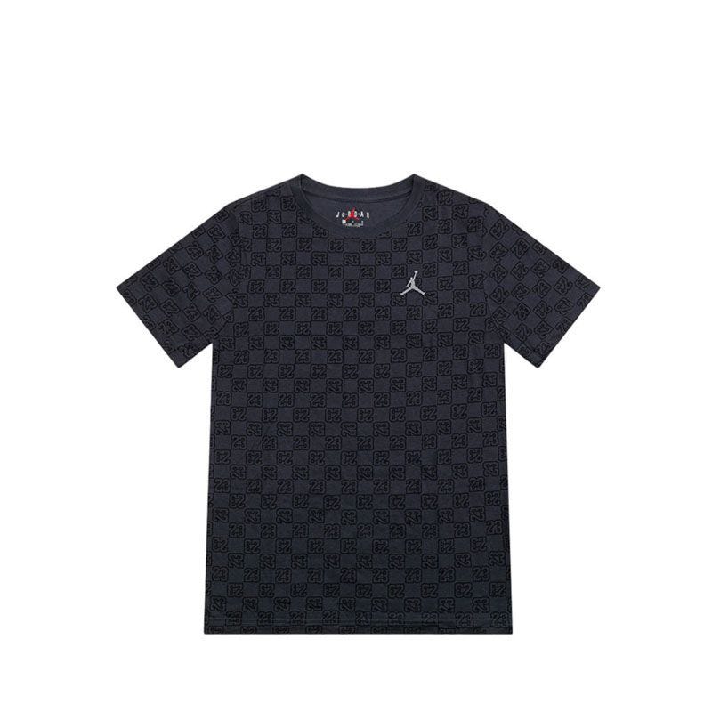 Monogram Boy's T-Shirt - Black