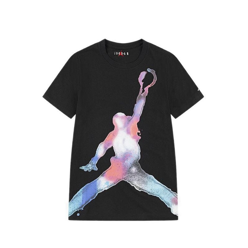 Jumpman Boy's T-Shirt -Black