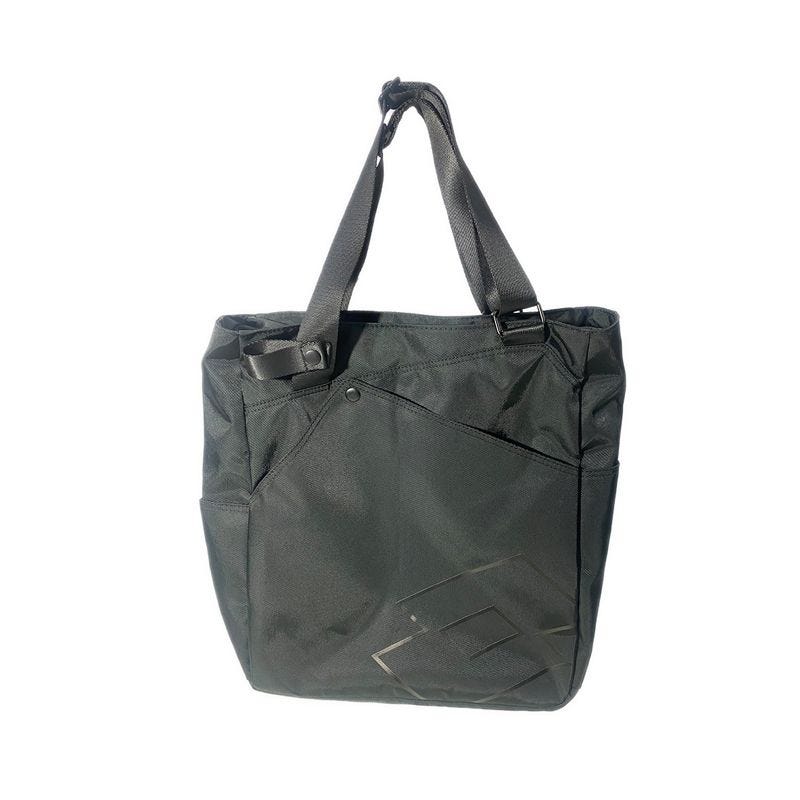 Grainny Unisex's Racket Tote Bag - Black