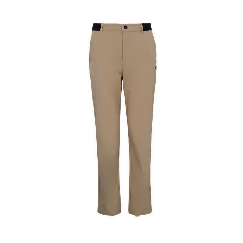 Golf Long Men's Pants - Khaki Brown