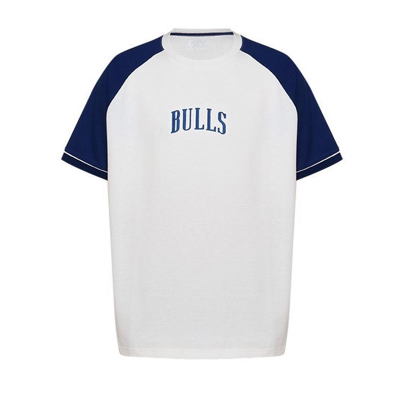 Bulls Oversized Raglan Men's Tee - Ivory
