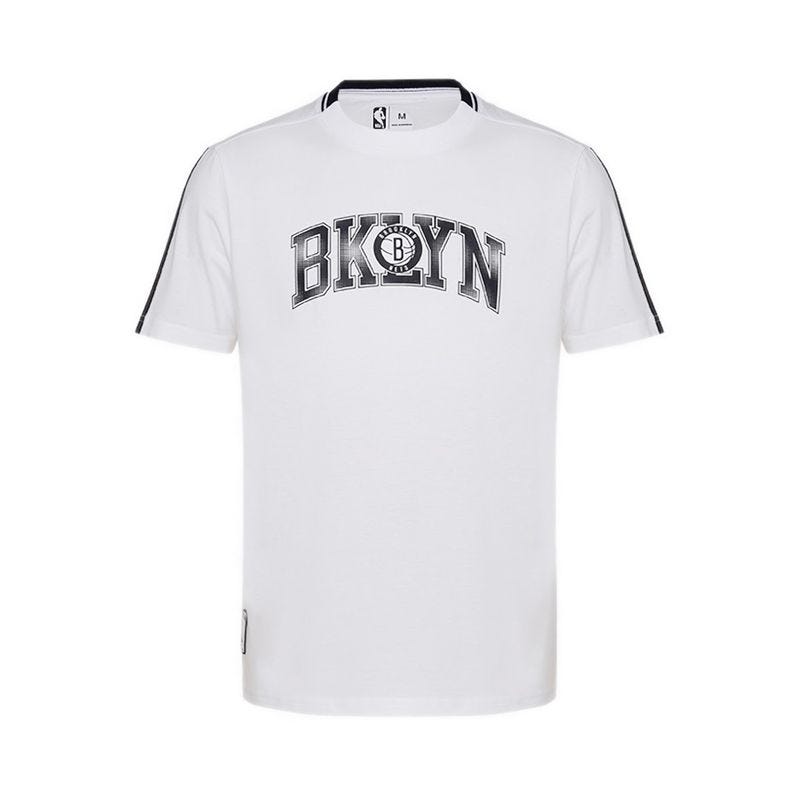 Nets Wordmark Men's Tee  - White