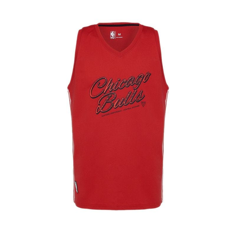 Bulls Muscle Men's Tee - Red