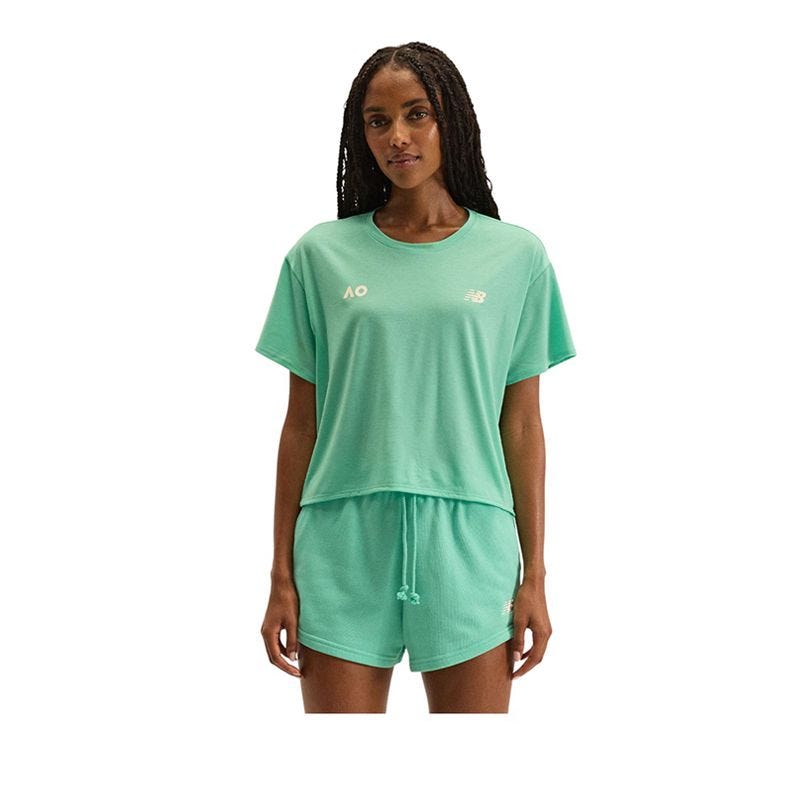 AO26 Relaxed Performance Womens T-Shirt - Green