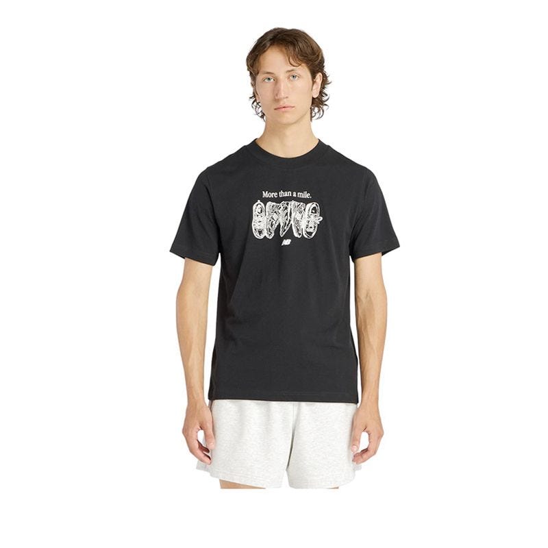 Miler Mens T-Shirt - Black