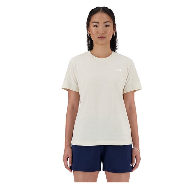 Jersey Small Logo Women's T-Shirt - Beige