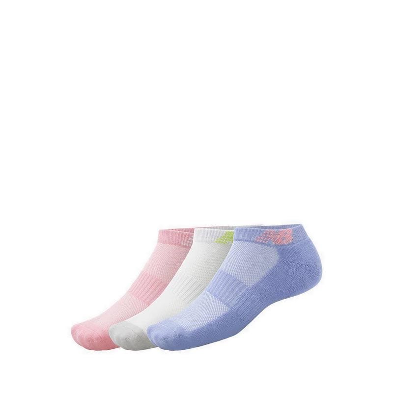 Response Performance No Show 3 Pack Unisex's Socks - Multi