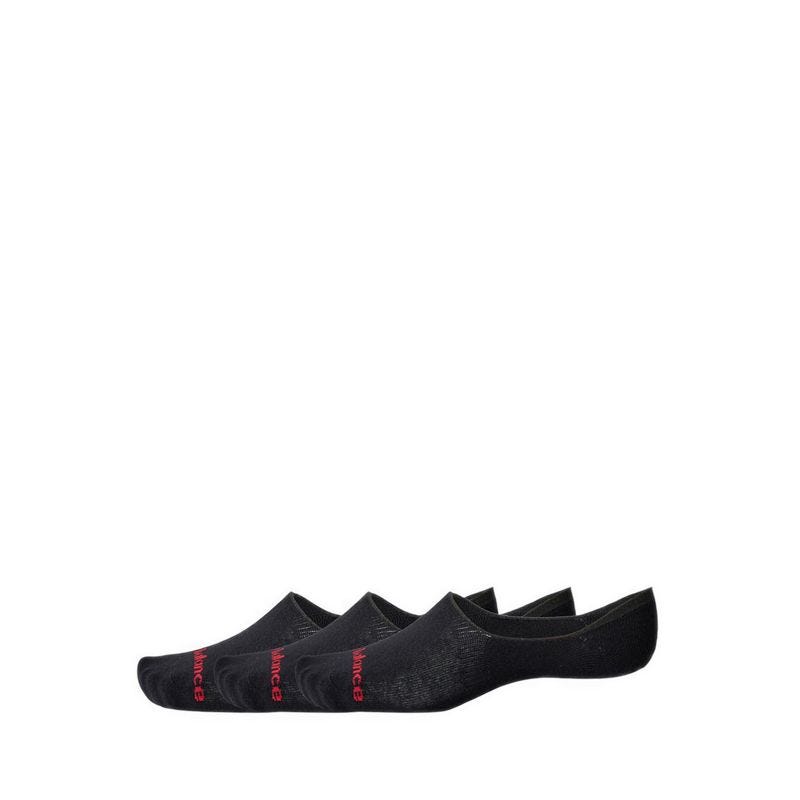 Everyday Liner Unisex Socks 3 Pairs - Black