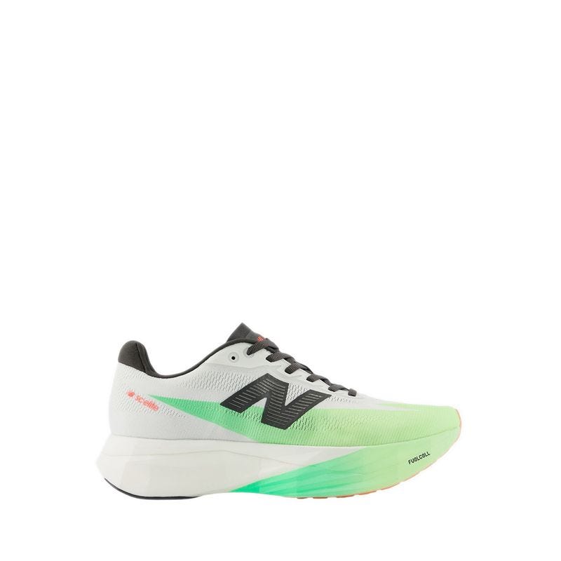 SC Elite v5 Men's Running Shoes - White/Neon Green