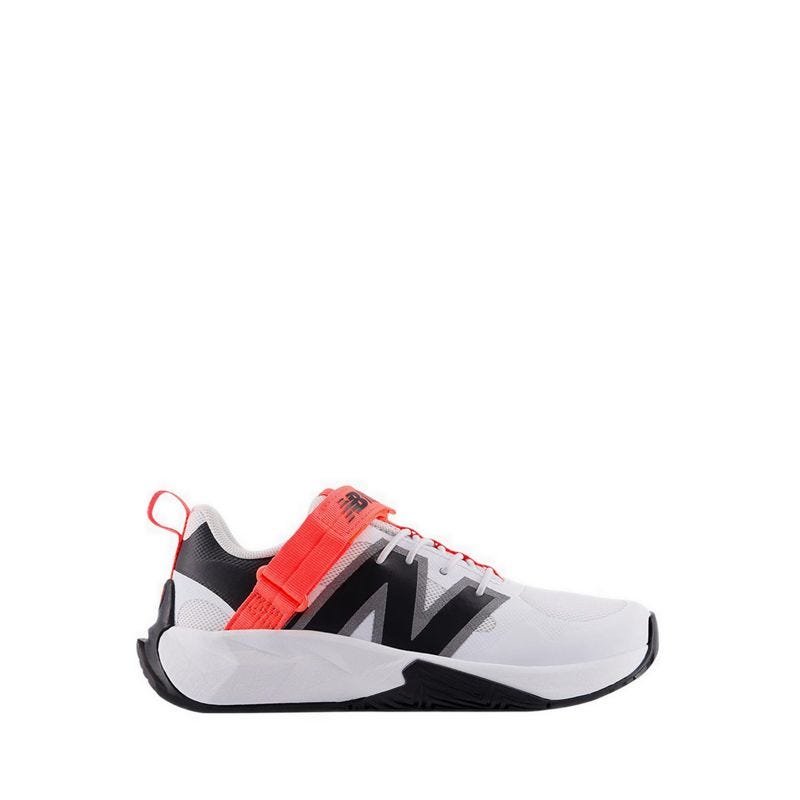 FC Play Bungee with Top Strap Boys Kids Running Shoes - White