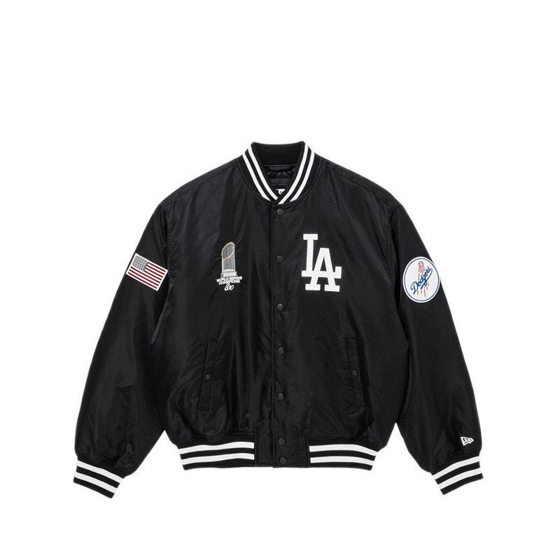 Jacket Ap Mlb Wrd Series Chmpns Jk53 Losdod Men's Jacket - Black
