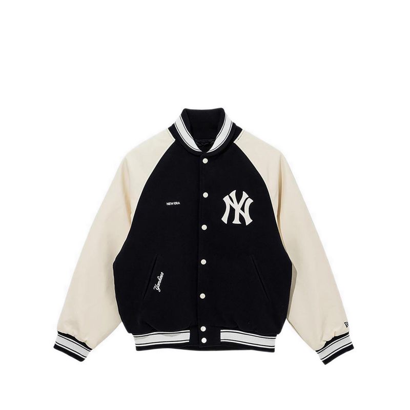 Ap Mlb Raglan Varsity Los Angeles Dodgers Men's Jacket - Dark Navy