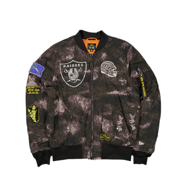 Jacket Alpha M Ecom Las Vegas Raiders Men's Jacket - Black