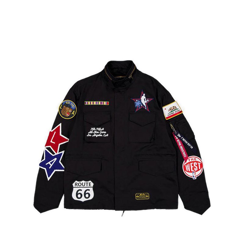 Jacket Alpha NBA All Star Game Men's Jacket - Black