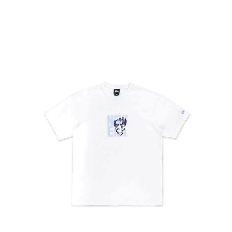 Oversized Ss Tee Street Dangle Men's T-Shirt - White