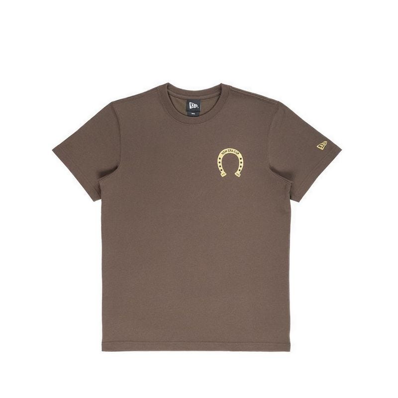 Ss Tee Year Of The Horse Men's T-Shirt - Walnut