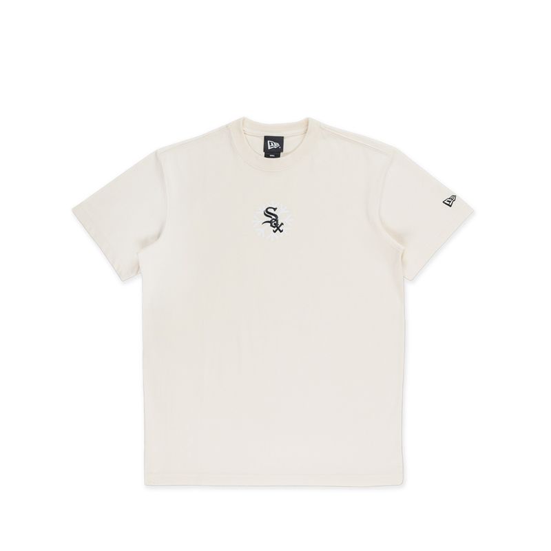 Ss Tee Christmas Pack Fw25 Chiwhi Men's T-Shirt - Chrome White