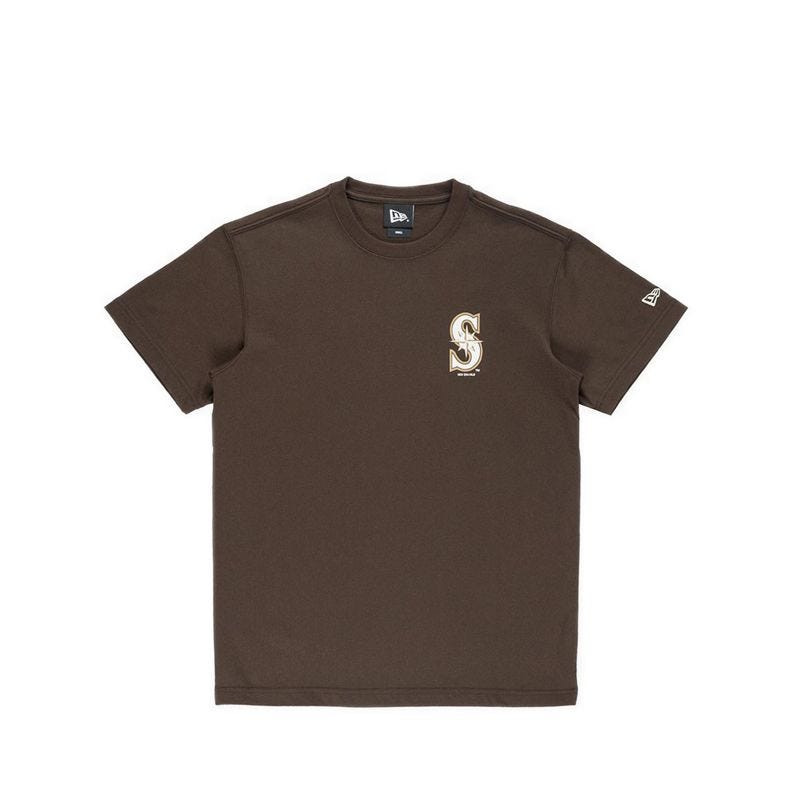Ss Tee 59Fifty Pk Iced Latte Seamar Men's T-Shirt - Chocolate