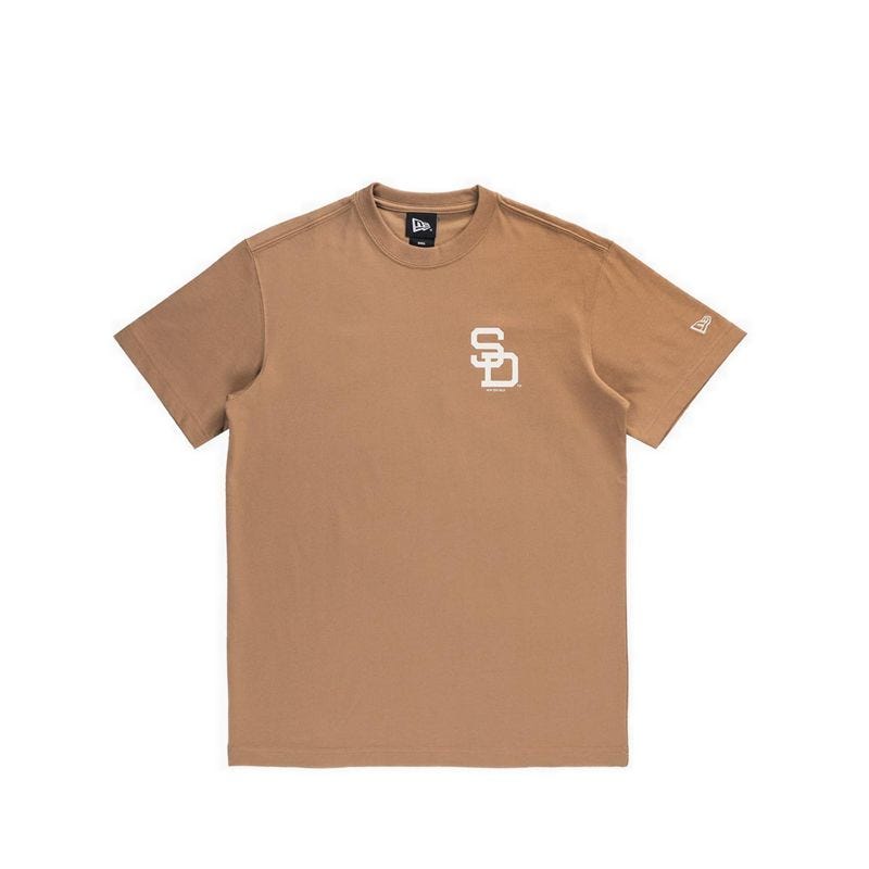 Ss Tee 59Fifty Pk Iced Latte Sadpad Men's T-Shirt - Khaki