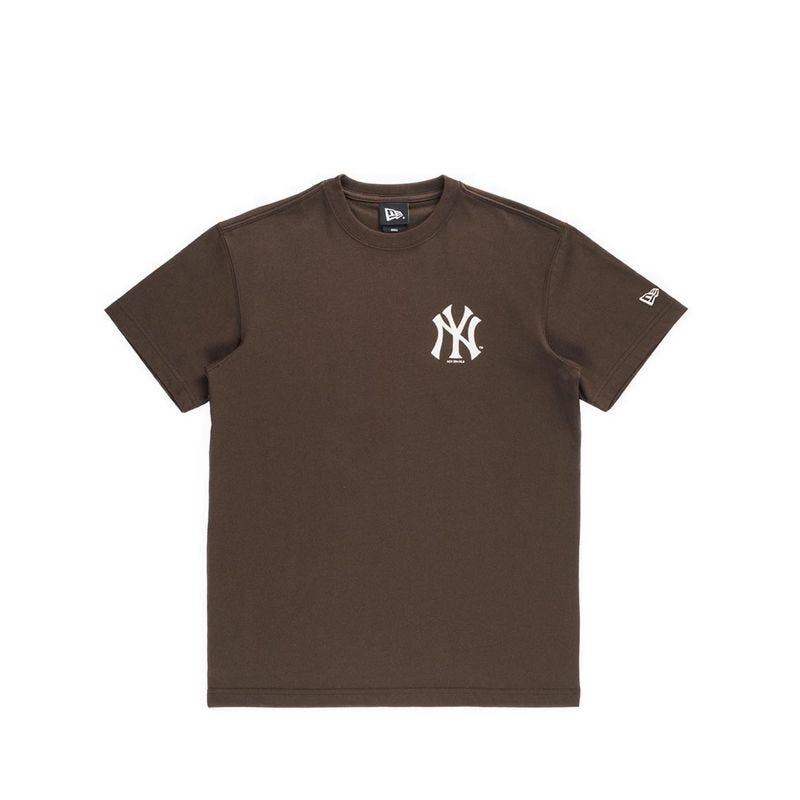 Ss Tee 59FIFTY Pack Iced Latte New York Yankees Men's T-Shirt - Chocolate