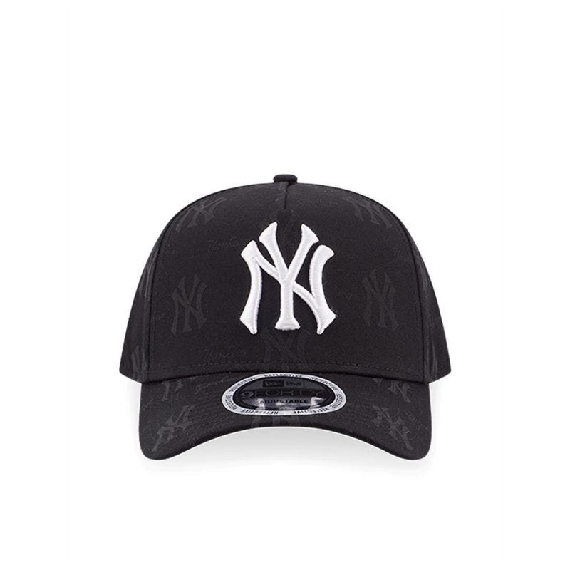 9FORTY A-Frame Black Reflective New York Yankees Black Men's Caps - Black