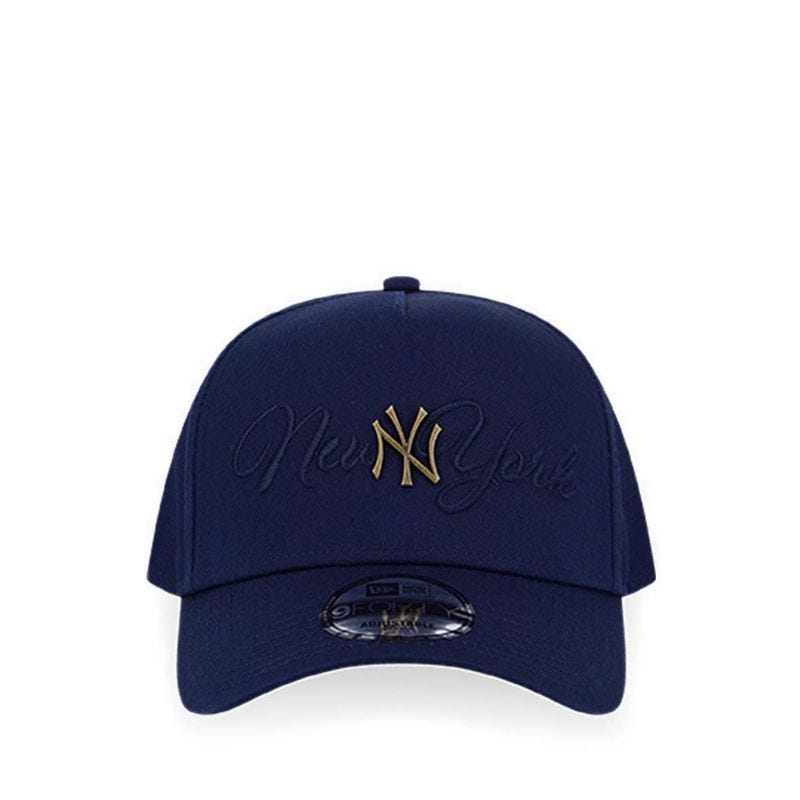 940Af Mlb Metal Crest Neyyan Men's Caps - Ocean Blue