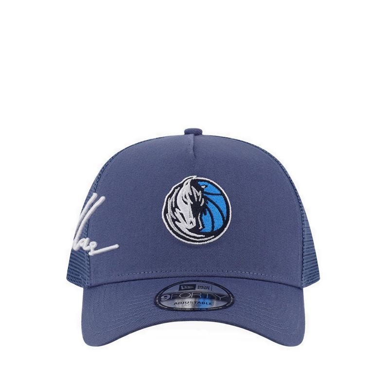 940Af Tr Mix League Script Dalmav Men's Caps - Muted Indigo