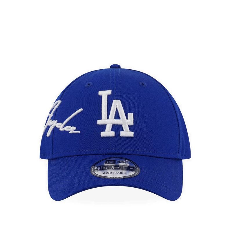 940 Mix League Script Losdod Men's Caps - Light Royal