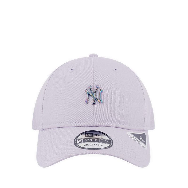S920 Mlb Metal Badge Neyyan Women's Caps - Soft Lavender
